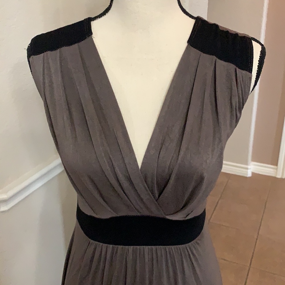 Soprano Tan And Black Color Block Sleeveless Dres… - image 4